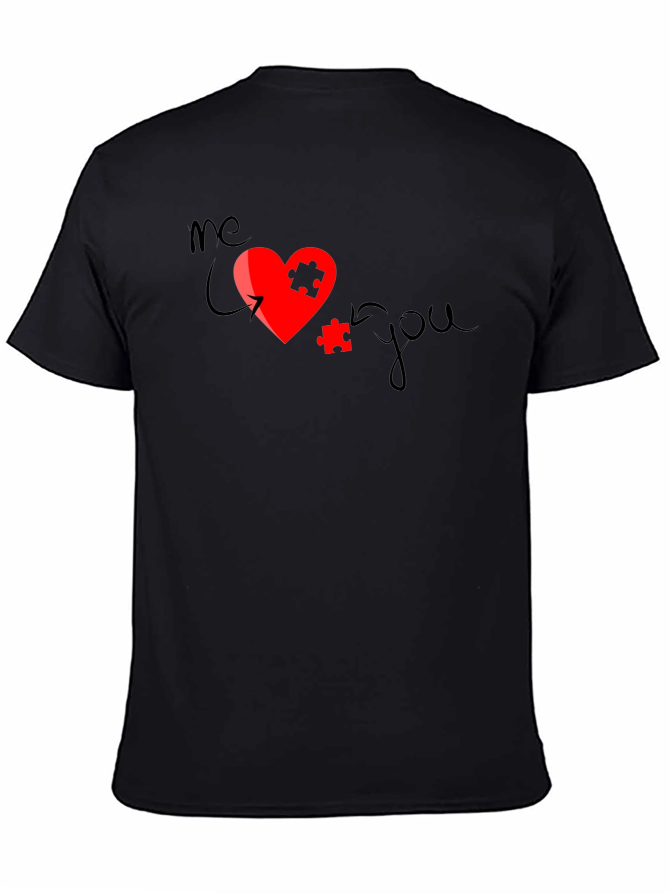 Me + You Love Puzzle Piece Matching T-Shirt
