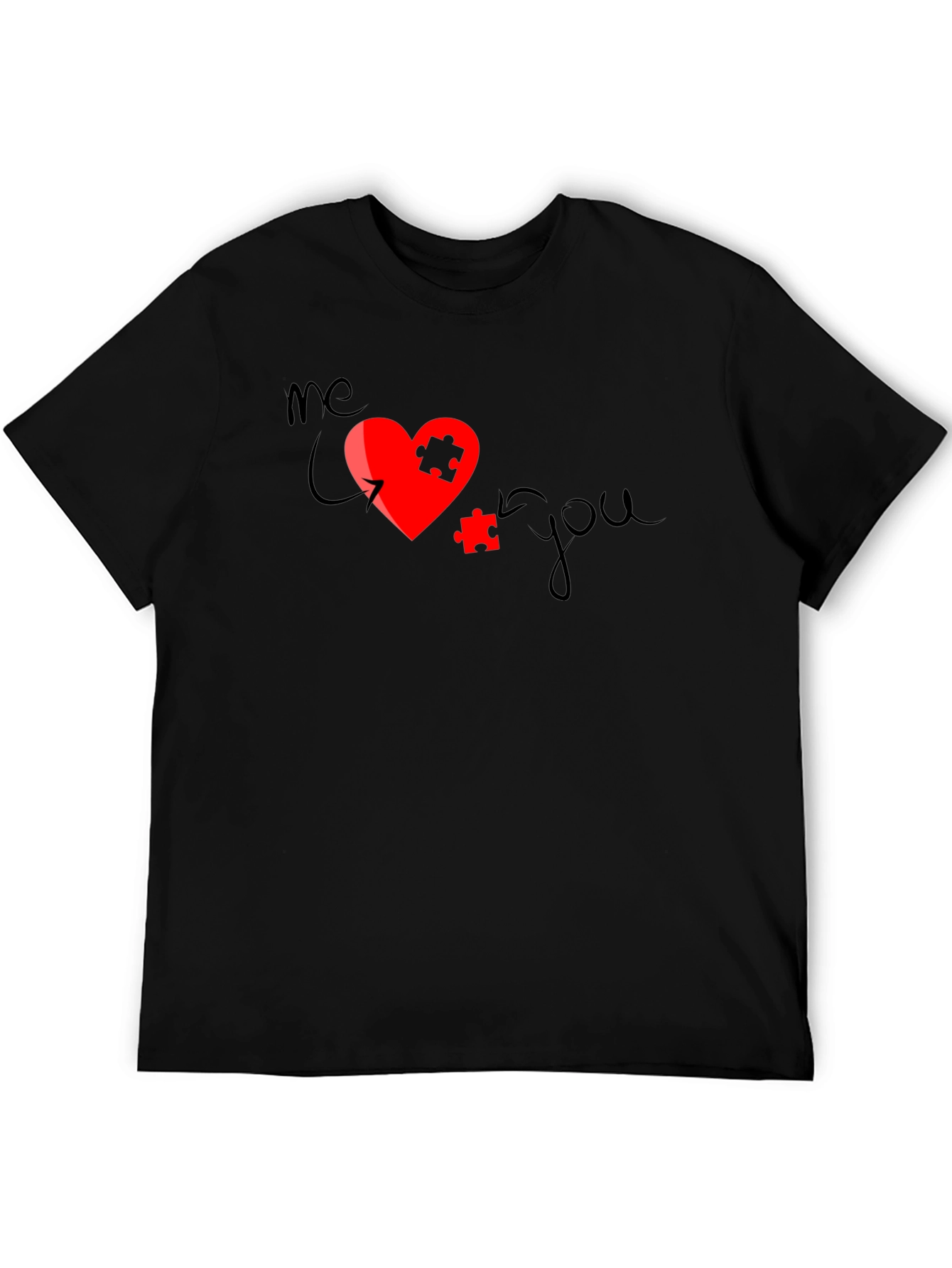 Me + You Love Puzzle Piece Matching T-Shirt