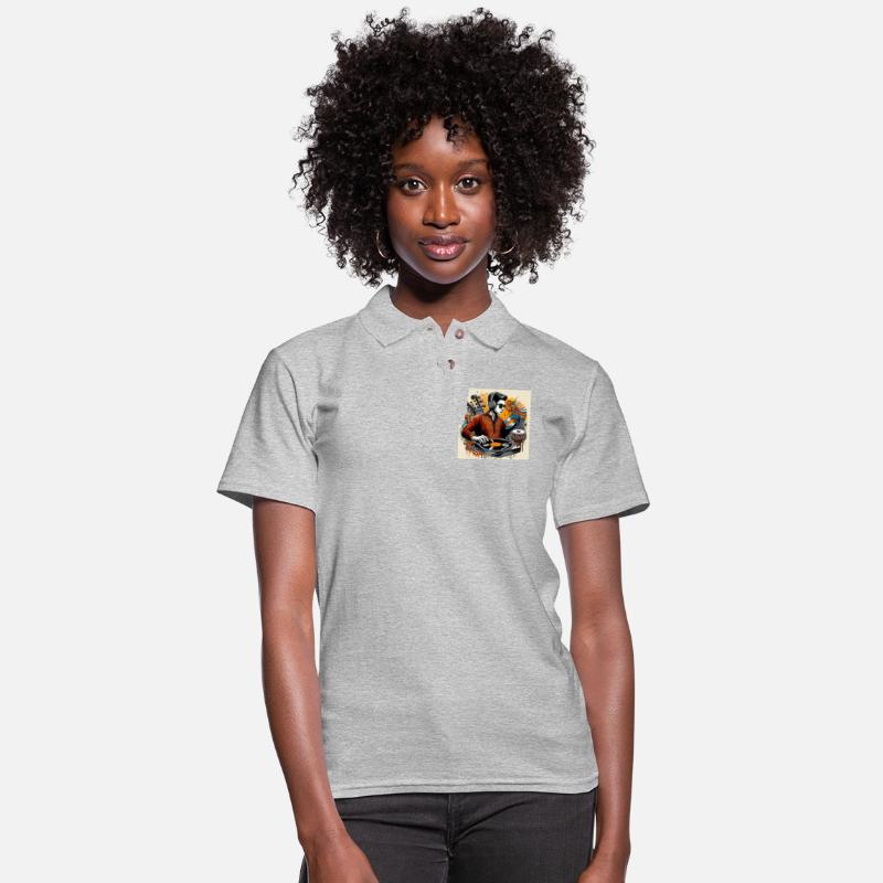 Vibrant DJ Urban Music Mixer Design