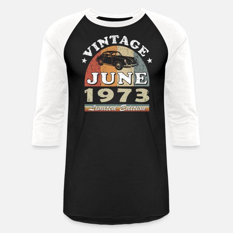 Vintage car June 1973 Born Year Birthday