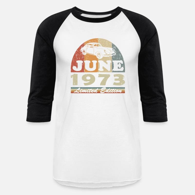 Vintage car June 1973 Born Year Birthday