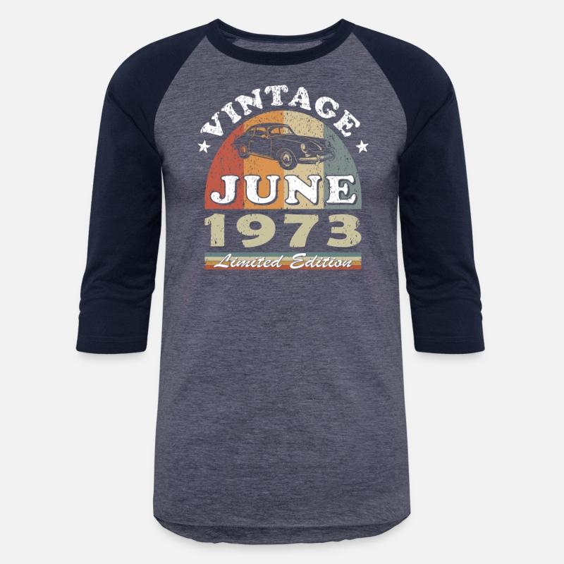 Vintage car June 1973 Born Year Birthday