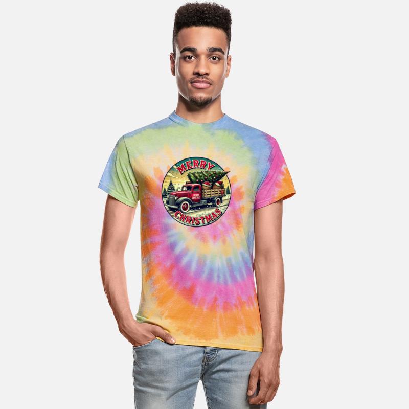 Vintage Christmas Truck - Christmas Gifts Artwork