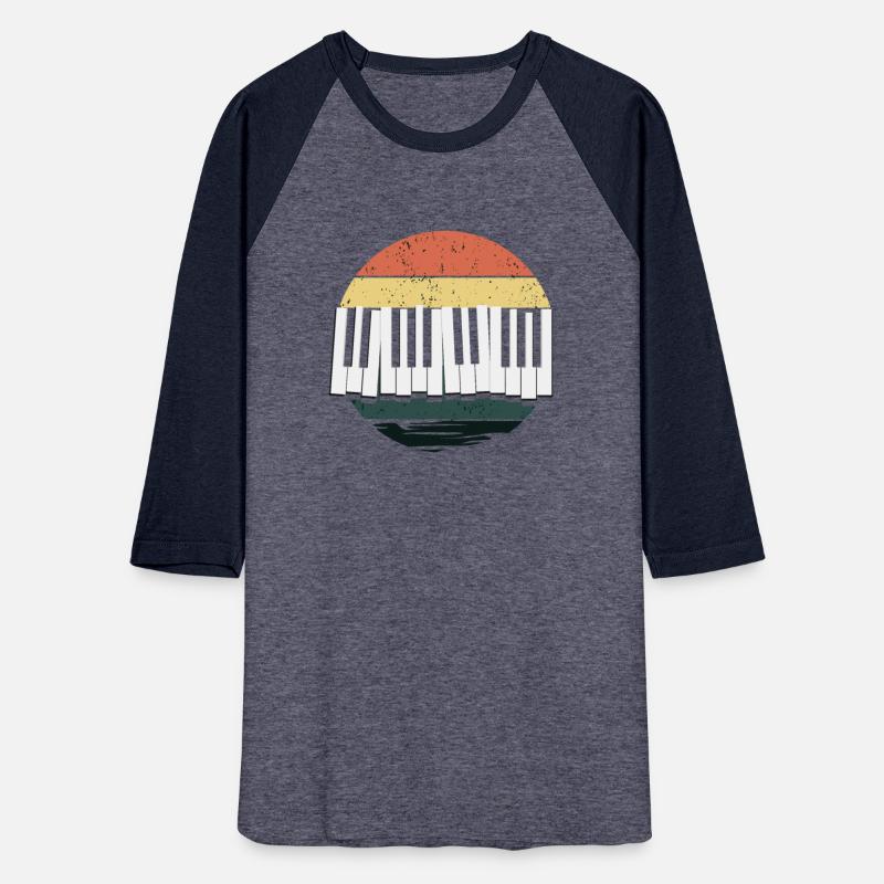 Vintage Devoted Pianists Keyboard Distressed