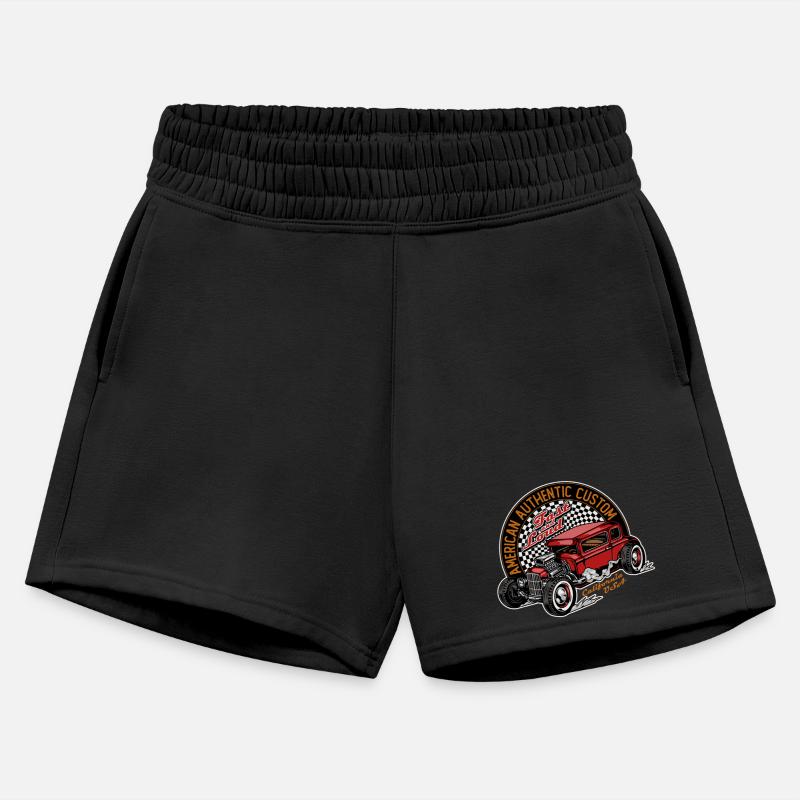 Vintage Hot Rod Car Illustration