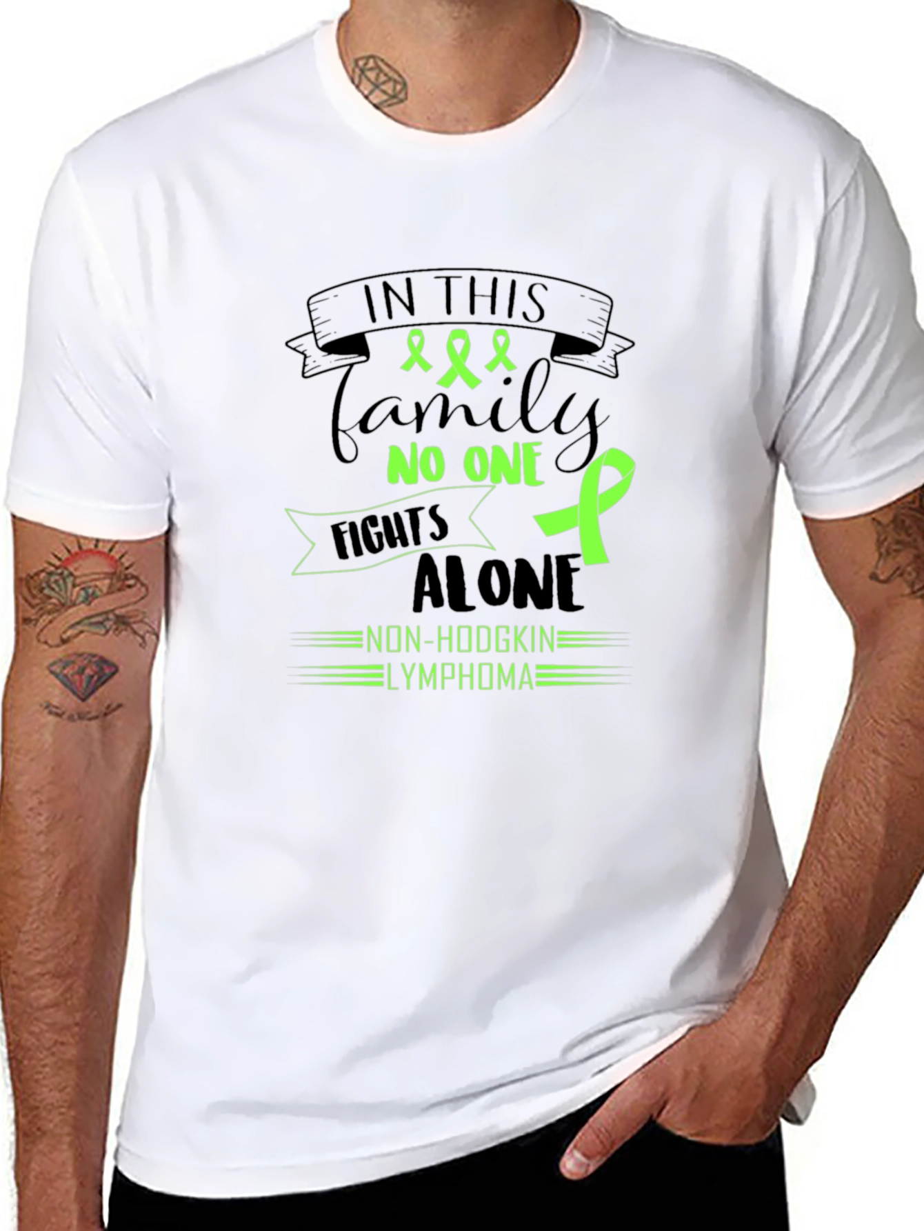 Non-Hodgkin Lymphoma Awareness T-Shirt