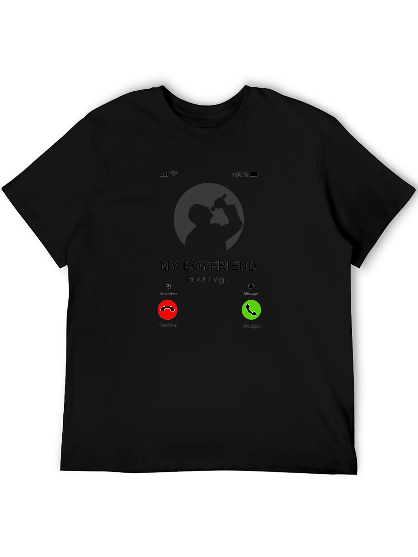 My Boyfriend is Calling Graphic Tee