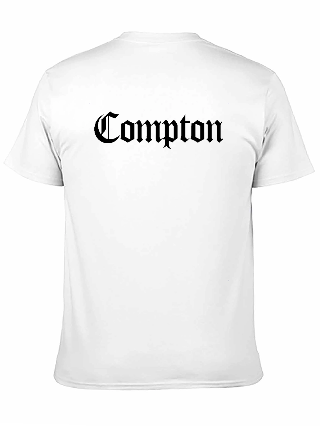 Compton Black Graphic T-Shirt