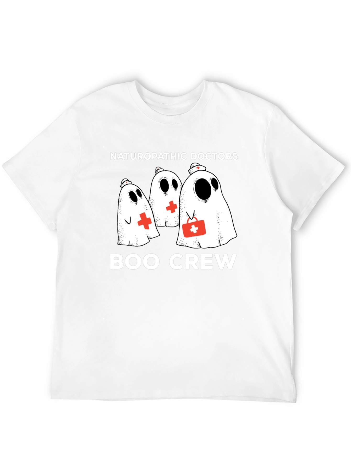 Boo Crew Naturopathic Doctors Ghost T-Shirt
