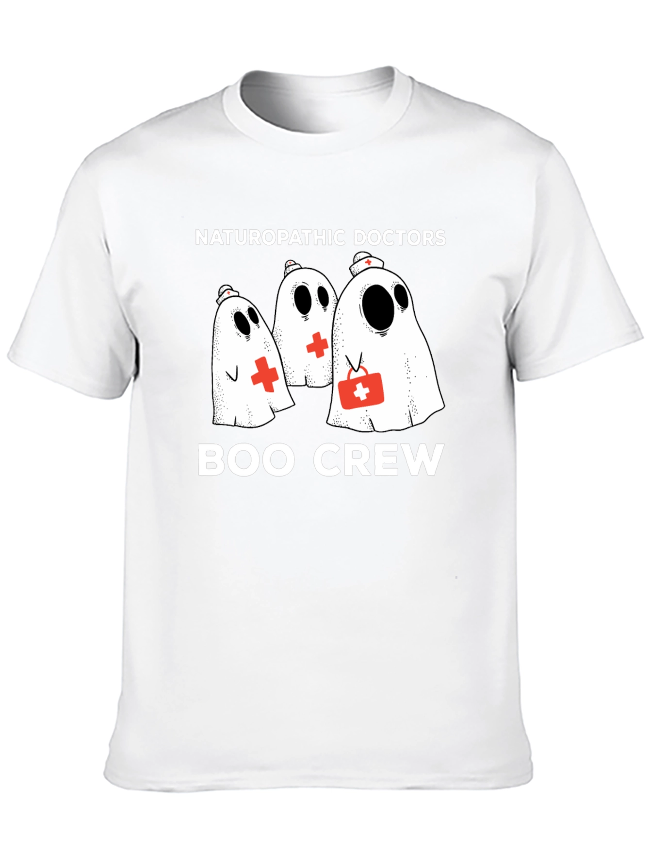 Boo Crew Naturopathic Doctors Ghost T-Shirt