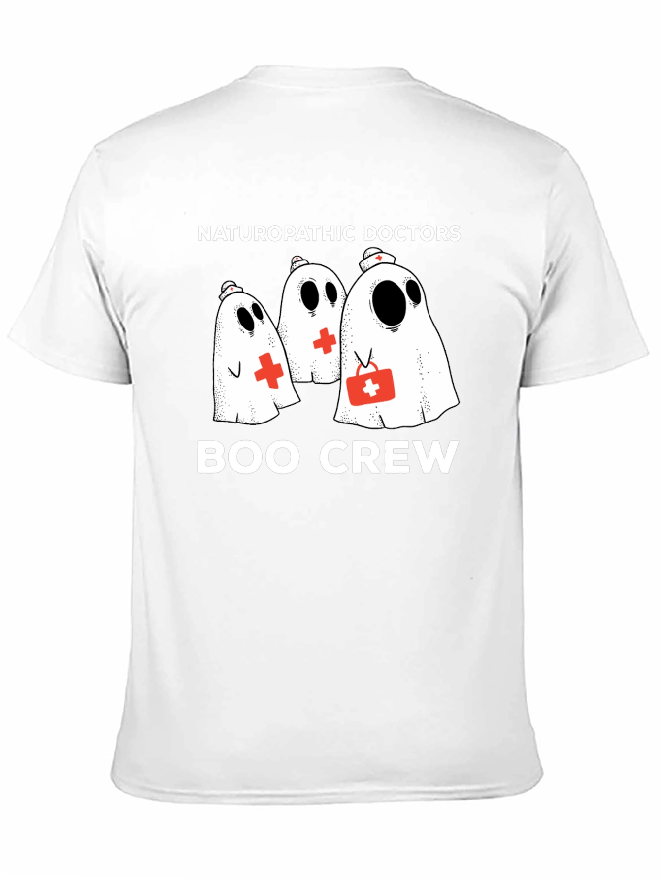 Boo Crew Naturopathic Doctors Ghost T-Shirt