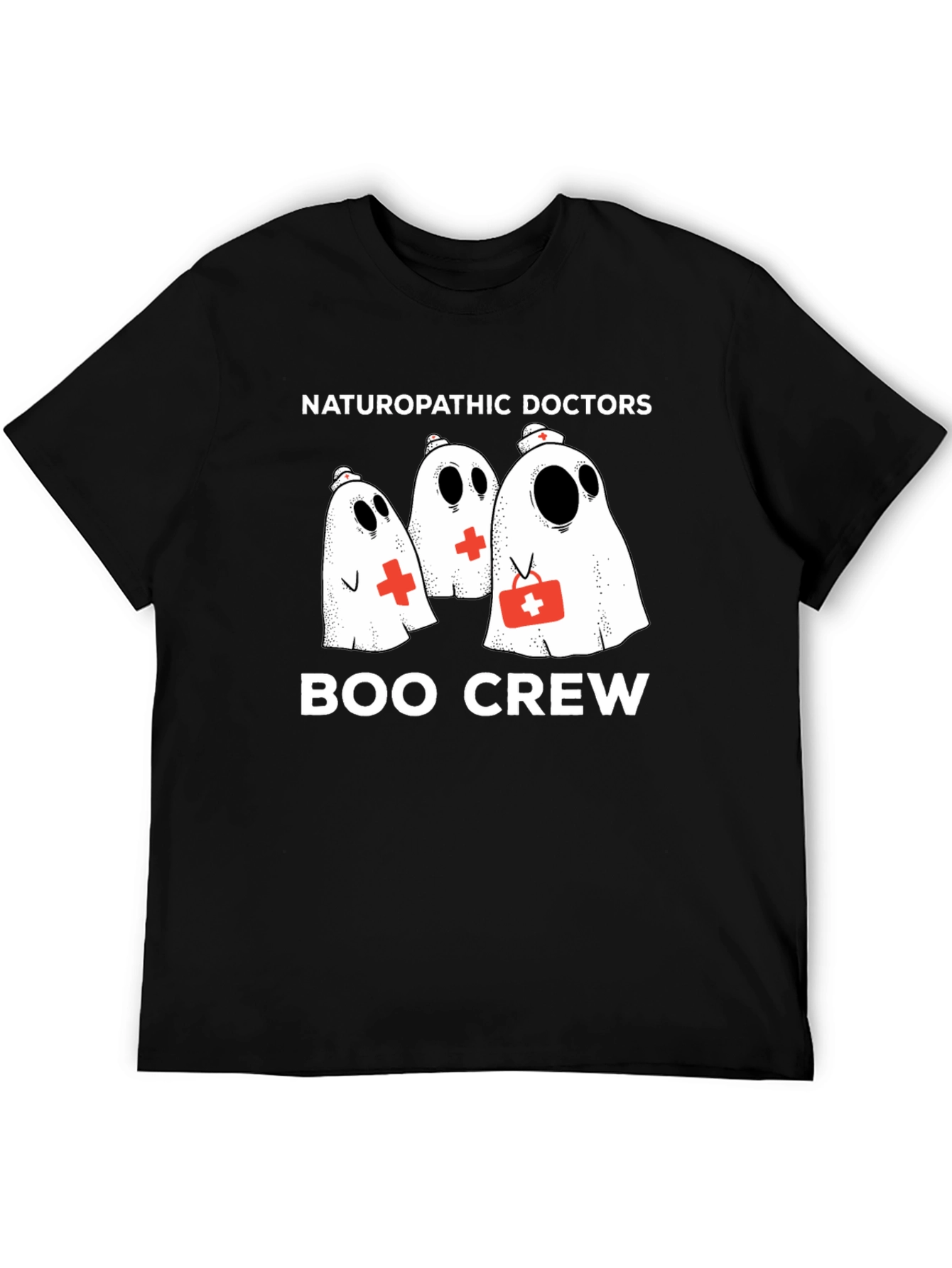 Boo Crew Naturopathic Doctors Ghost T-Shirt