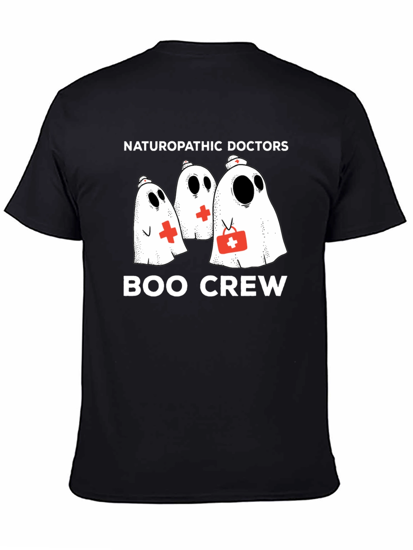 Boo Crew Naturopathic Doctors Ghost T-Shirt