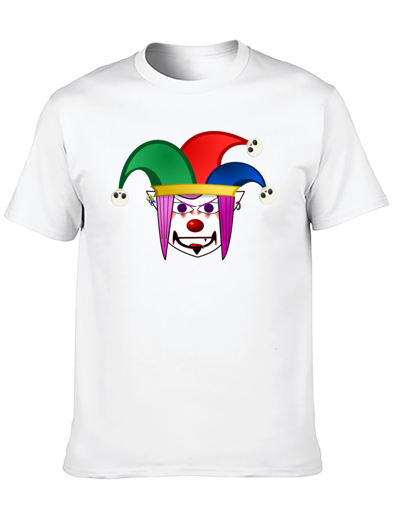 Clown Graphic T-Shirt - Black