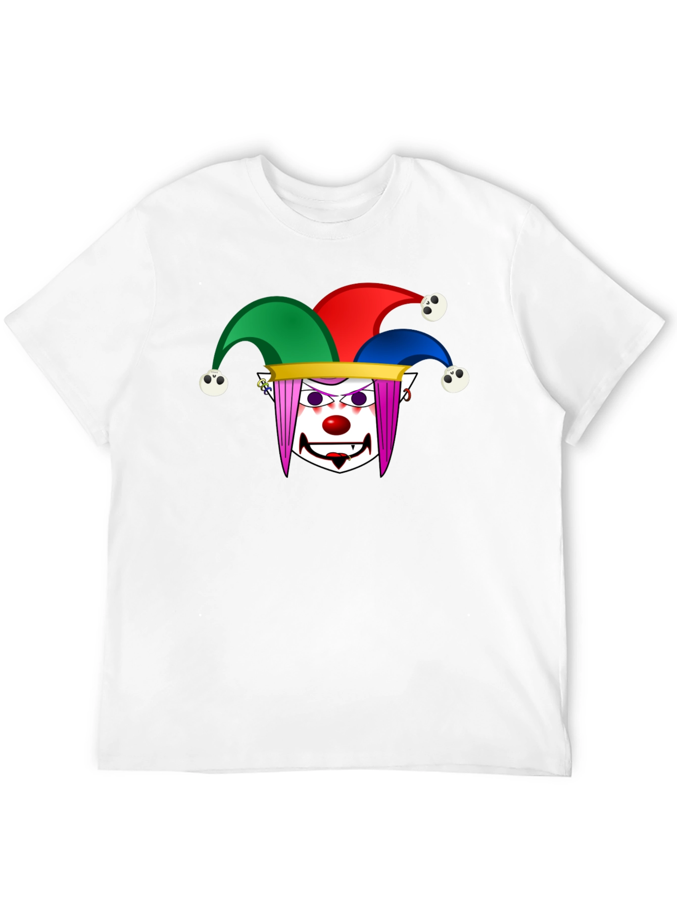 Clown Graphic T-Shirt - Black