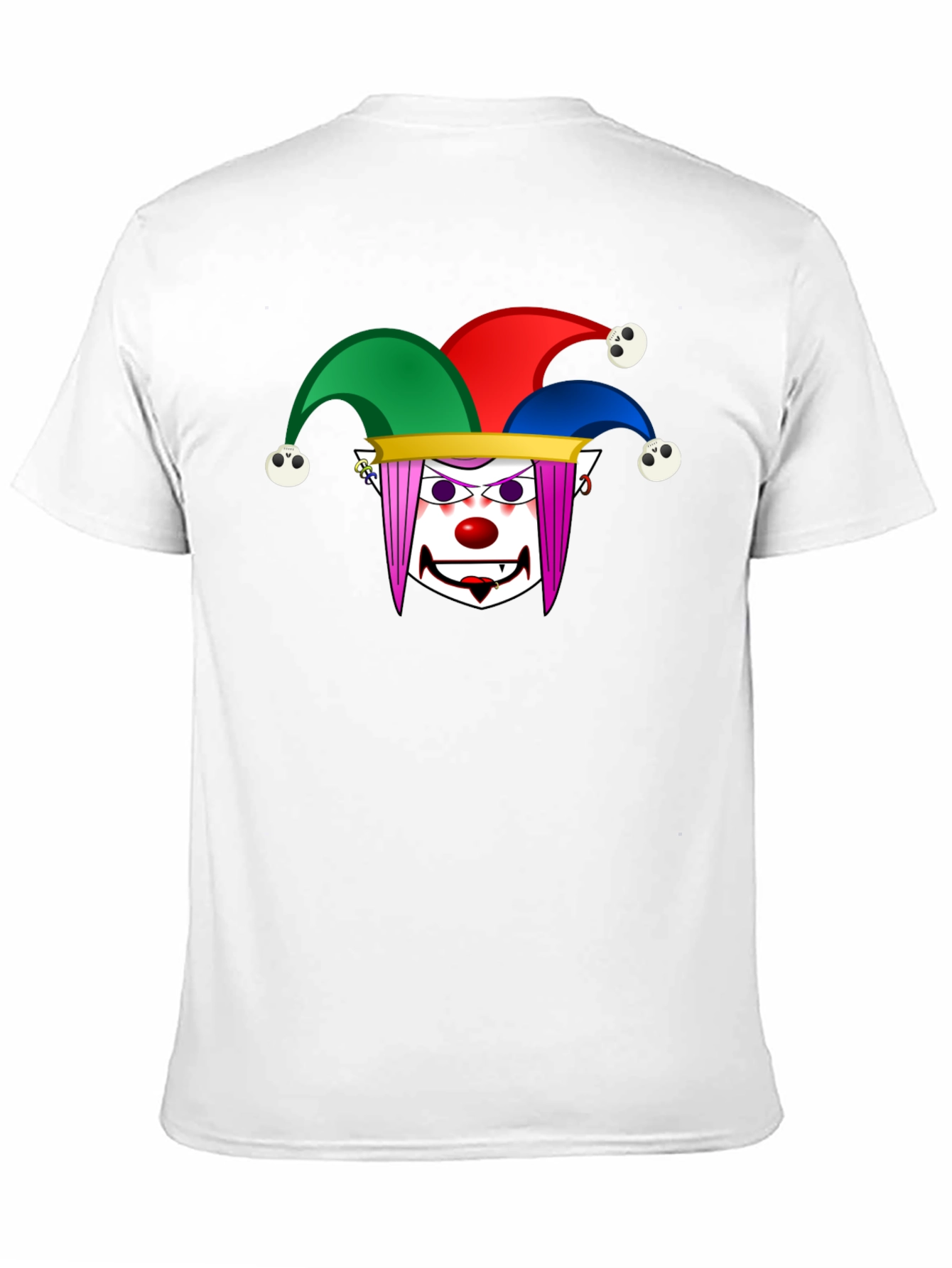Clown Graphic T-Shirt - Black