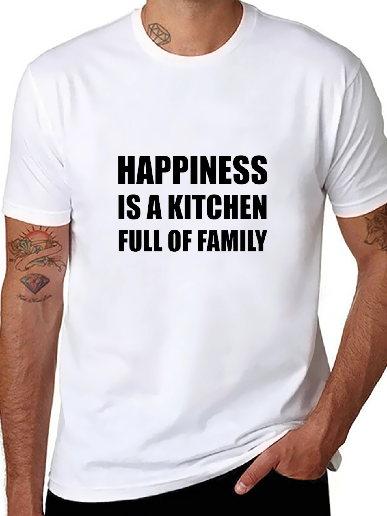 Family Kitchen Happiness T-Shirt