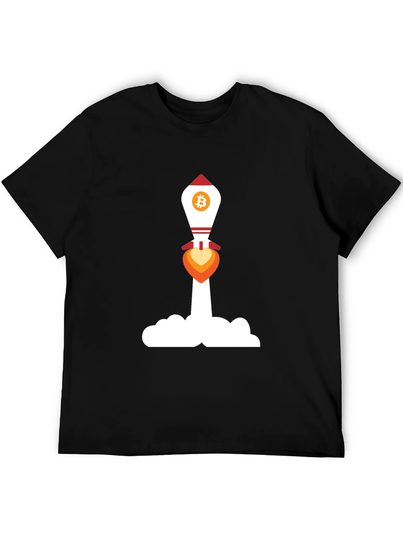 Bitcoin Rocket T-Shirt - Crypto to the Moon!