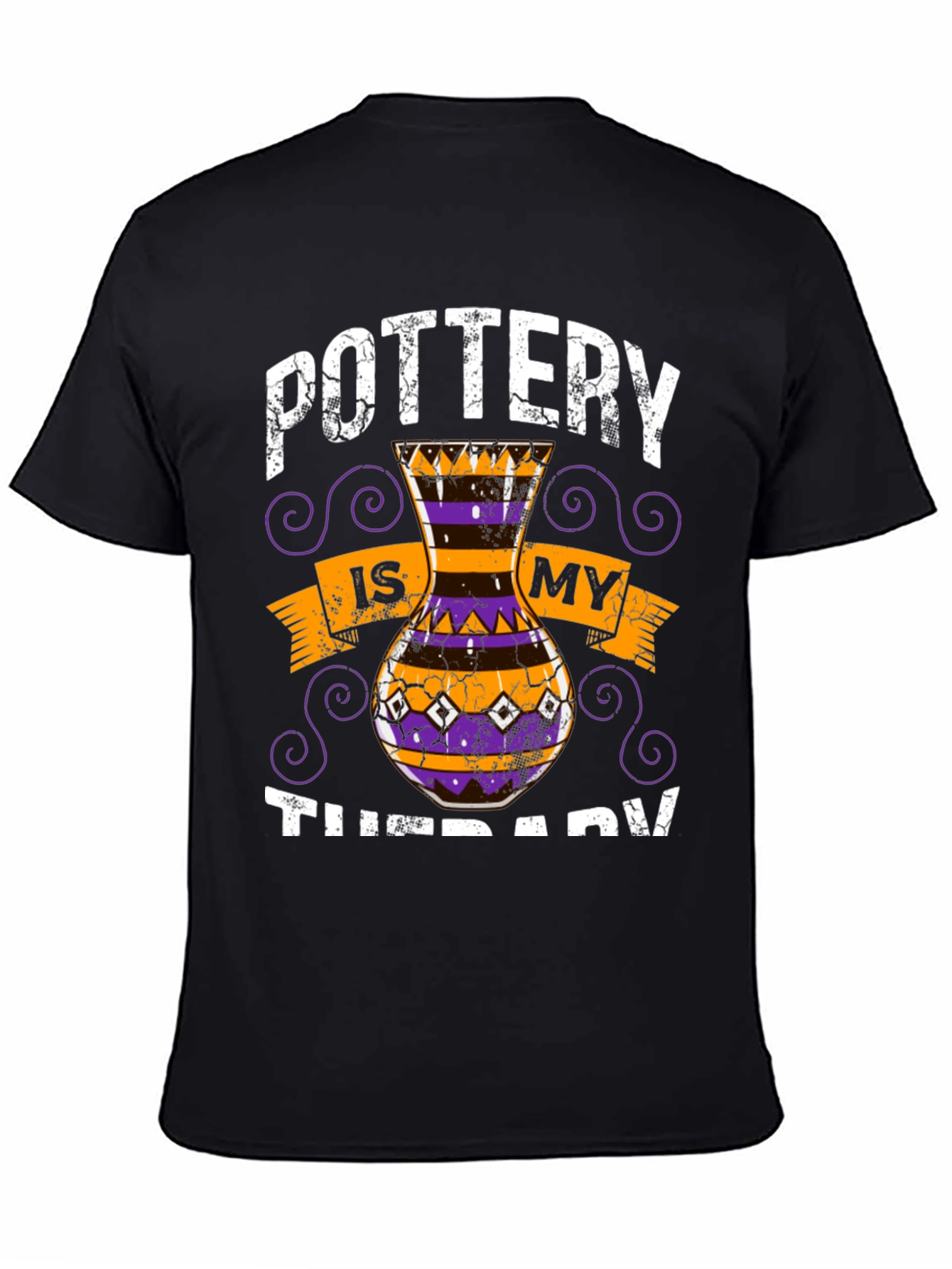 Pottery is My Therapy Graphic T-Shirt