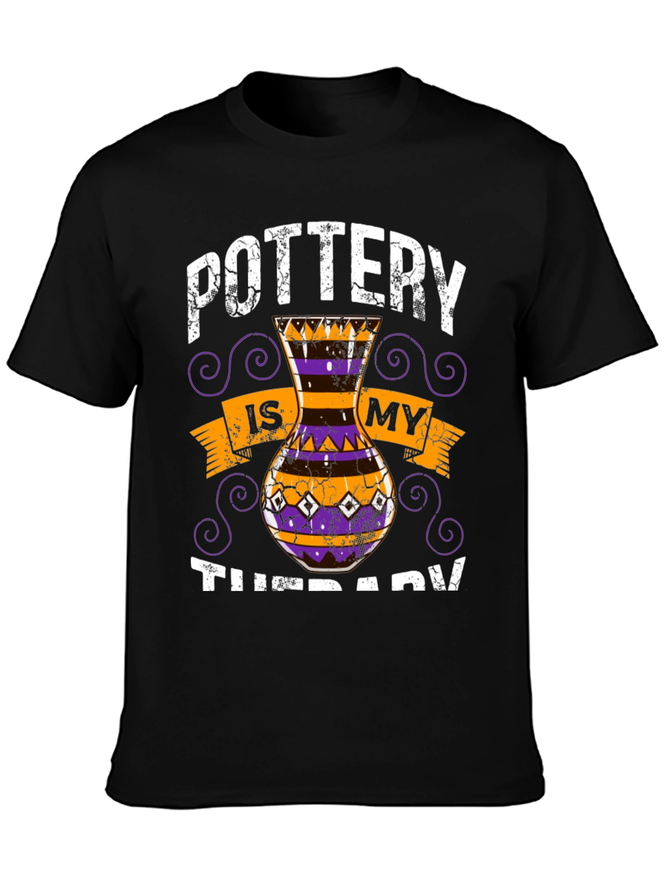 Pottery is My Therapy Graphic T-Shirt