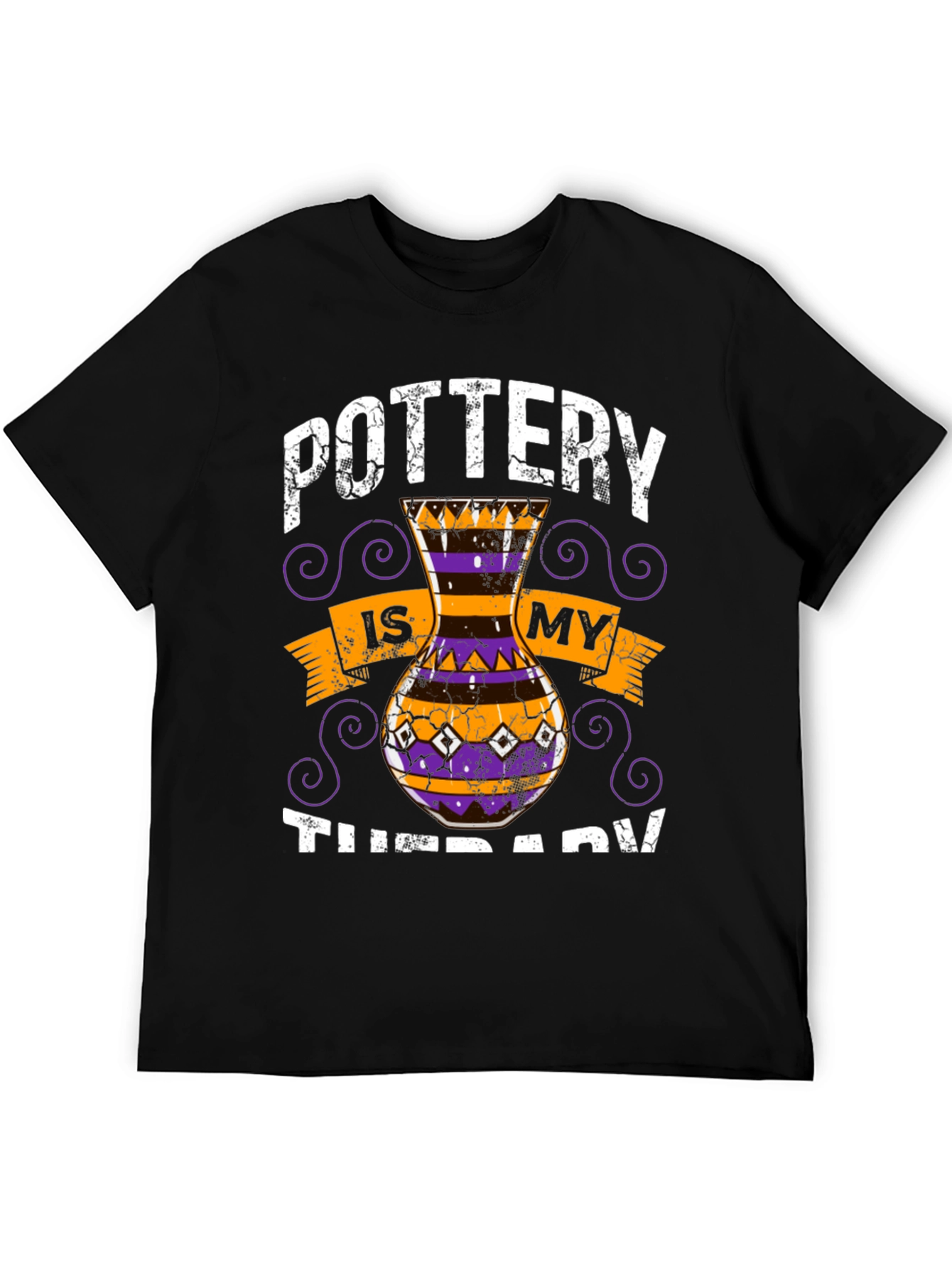 Pottery is My Therapy Graphic T-Shirt