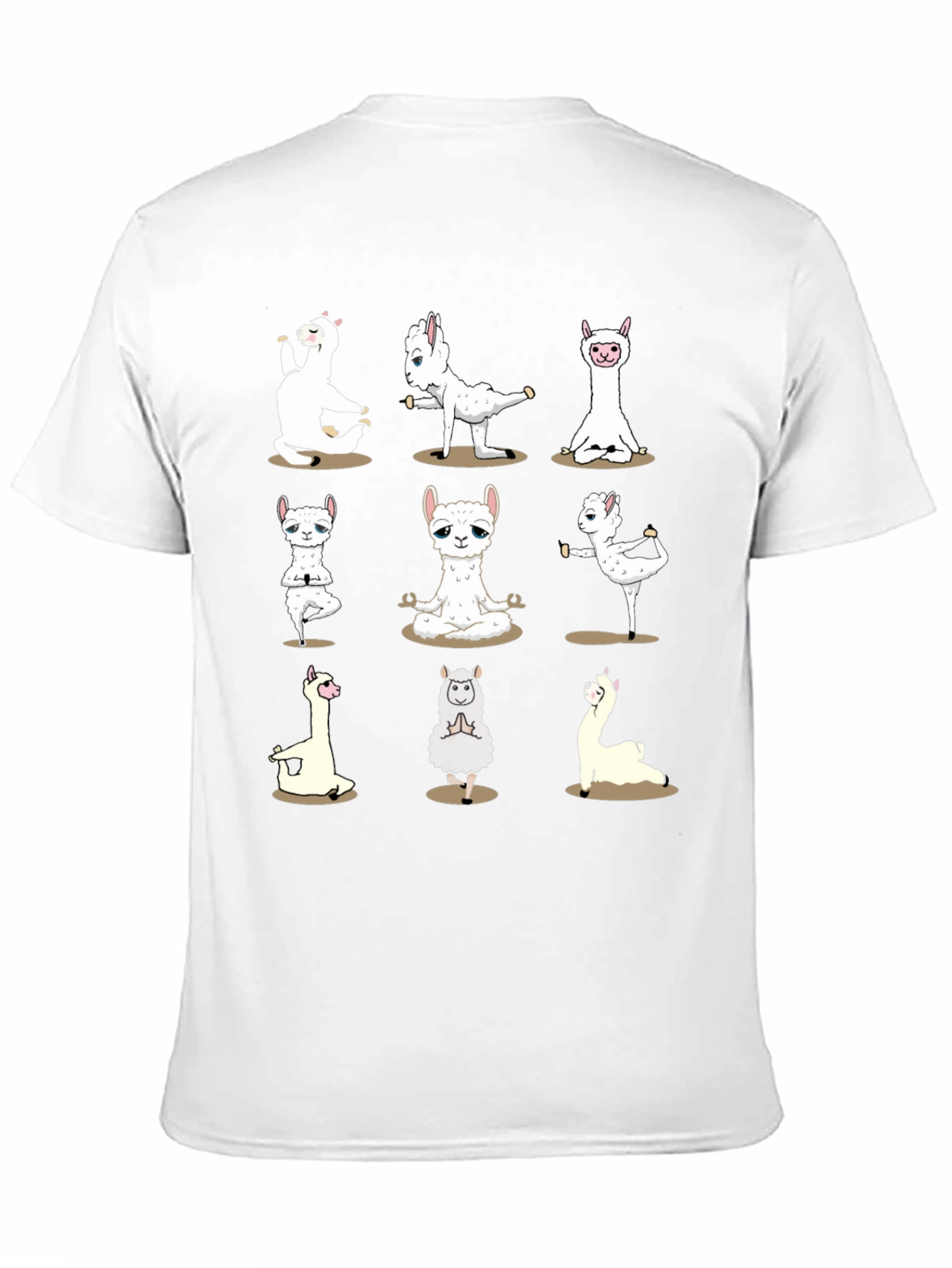Yoga Llama Graphic Tee - Zen and Playful