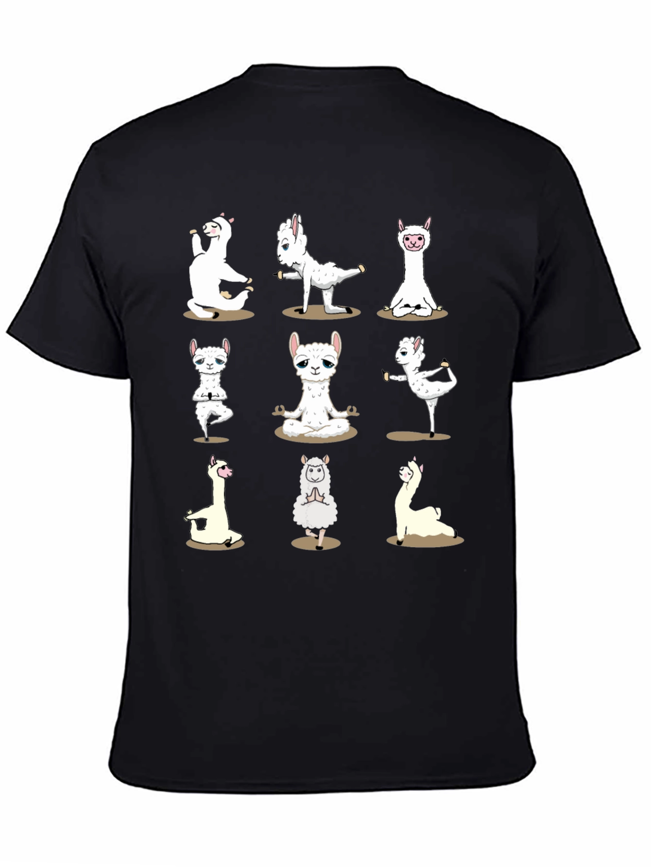 Yoga Llama Graphic Tee - Zen and Playful
