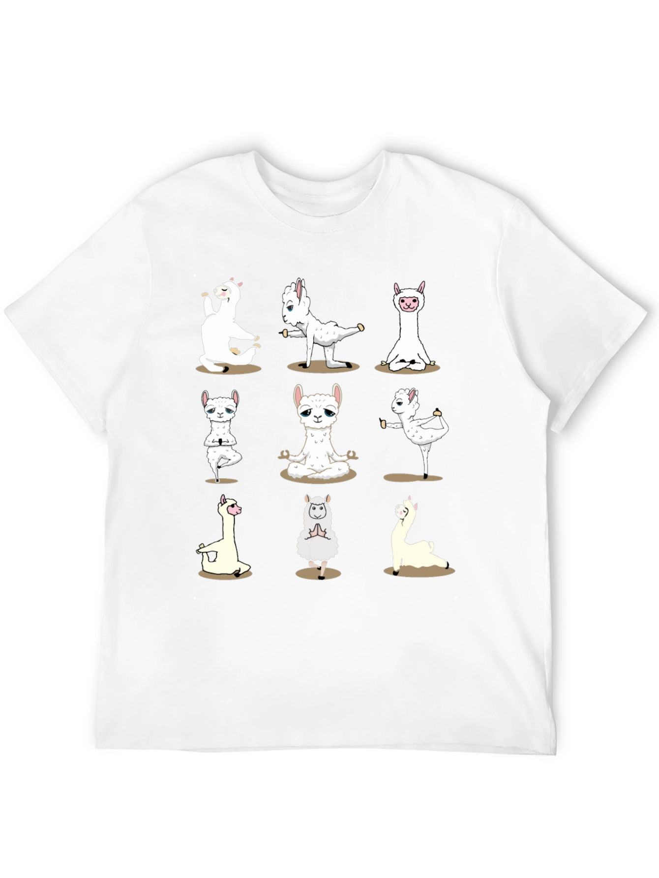 Yoga Llama Graphic Tee - Zen and Playful