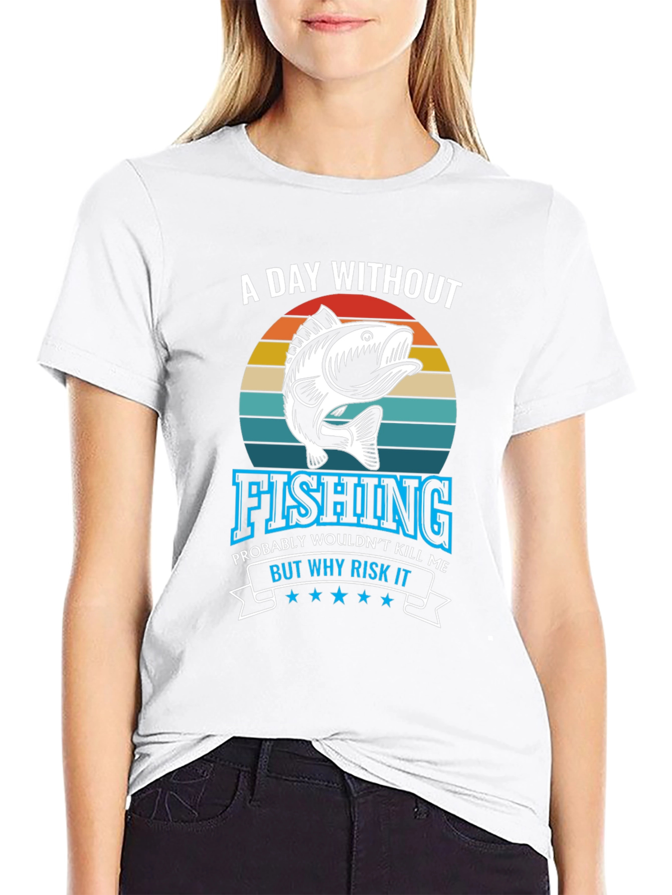 Fishing T-Shirt - A Day Without Fishing