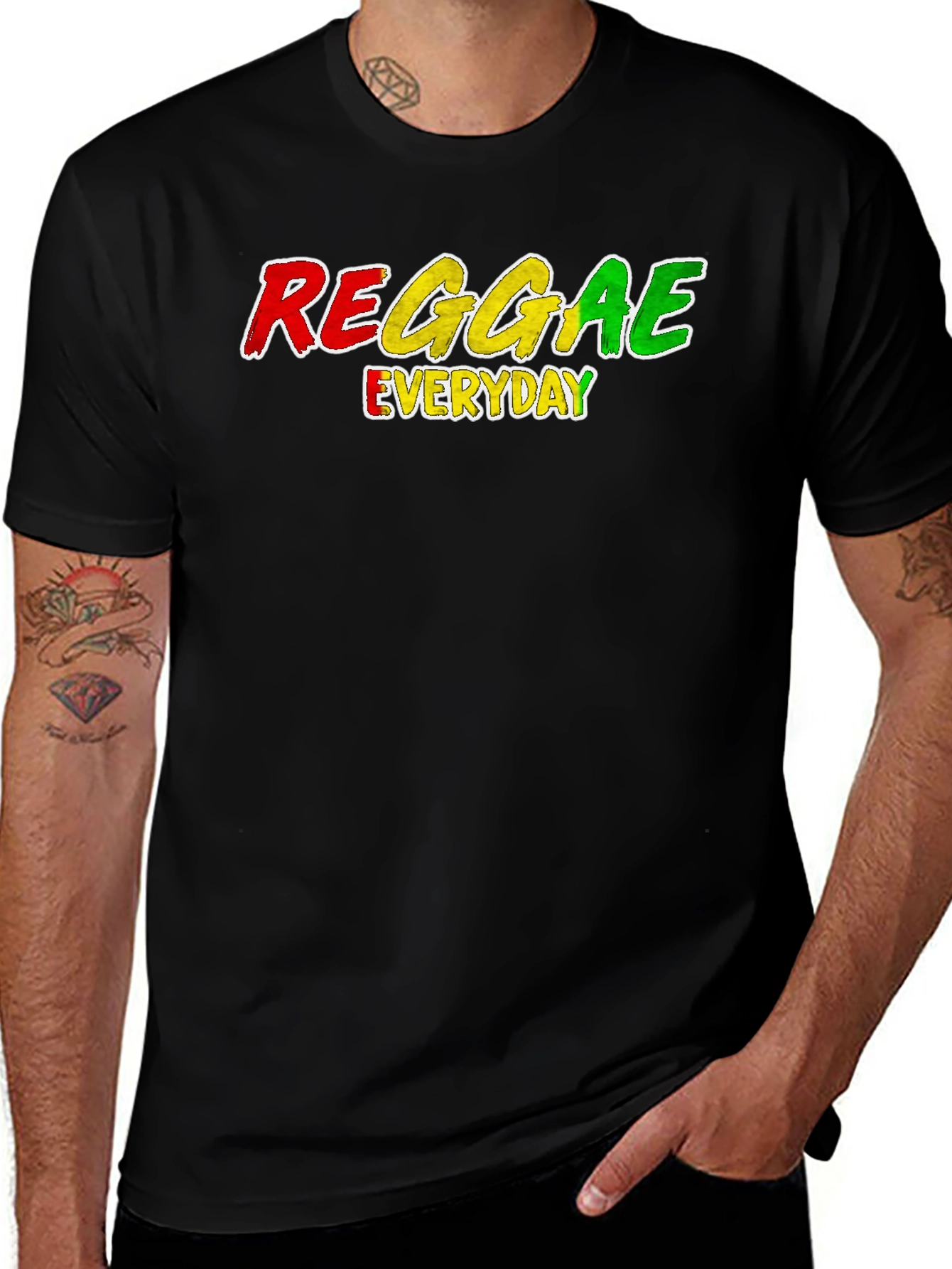 Reggae Everyday Graphic T-Shirt