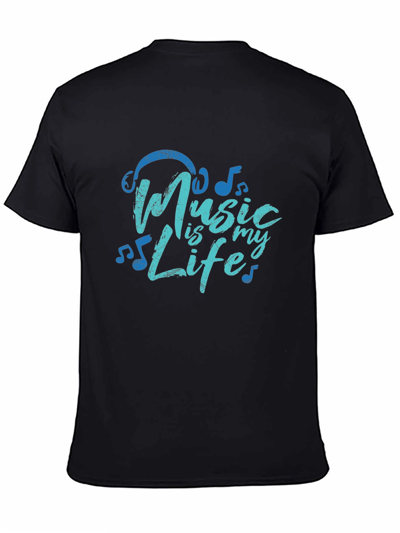 Music is My Life Graphic T-Shirt