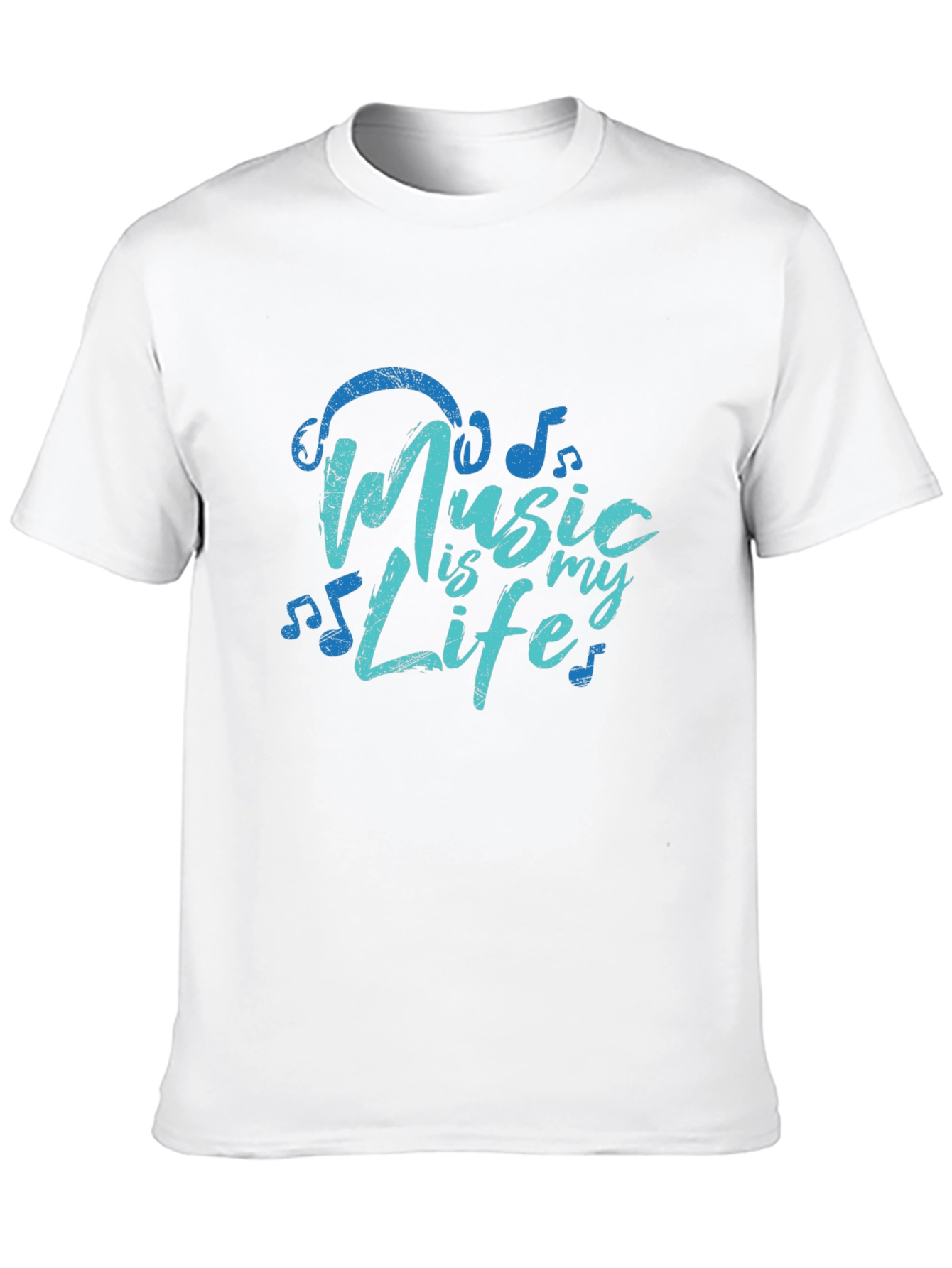 Music is My Life Graphic T-Shirt