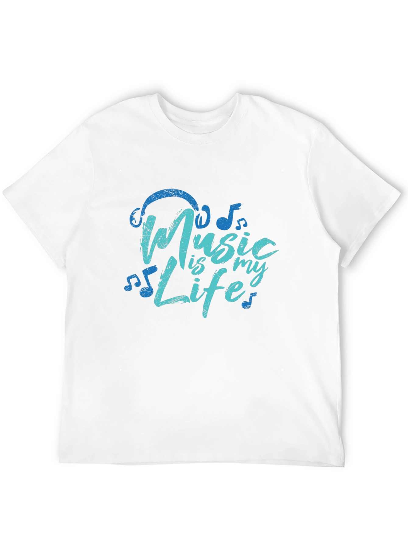 Music is My Life Graphic T-Shirt