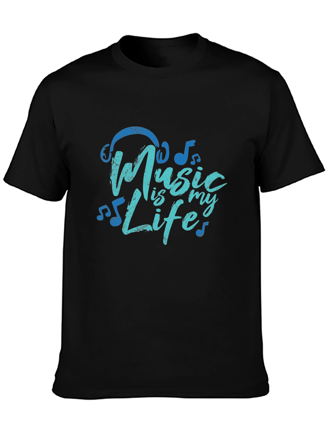 Music is My Life Graphic T-Shirt