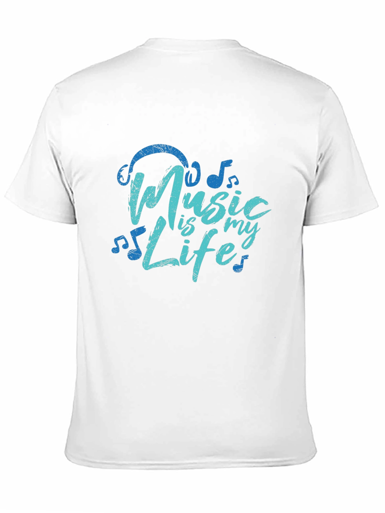 Music is My Life Graphic T-Shirt