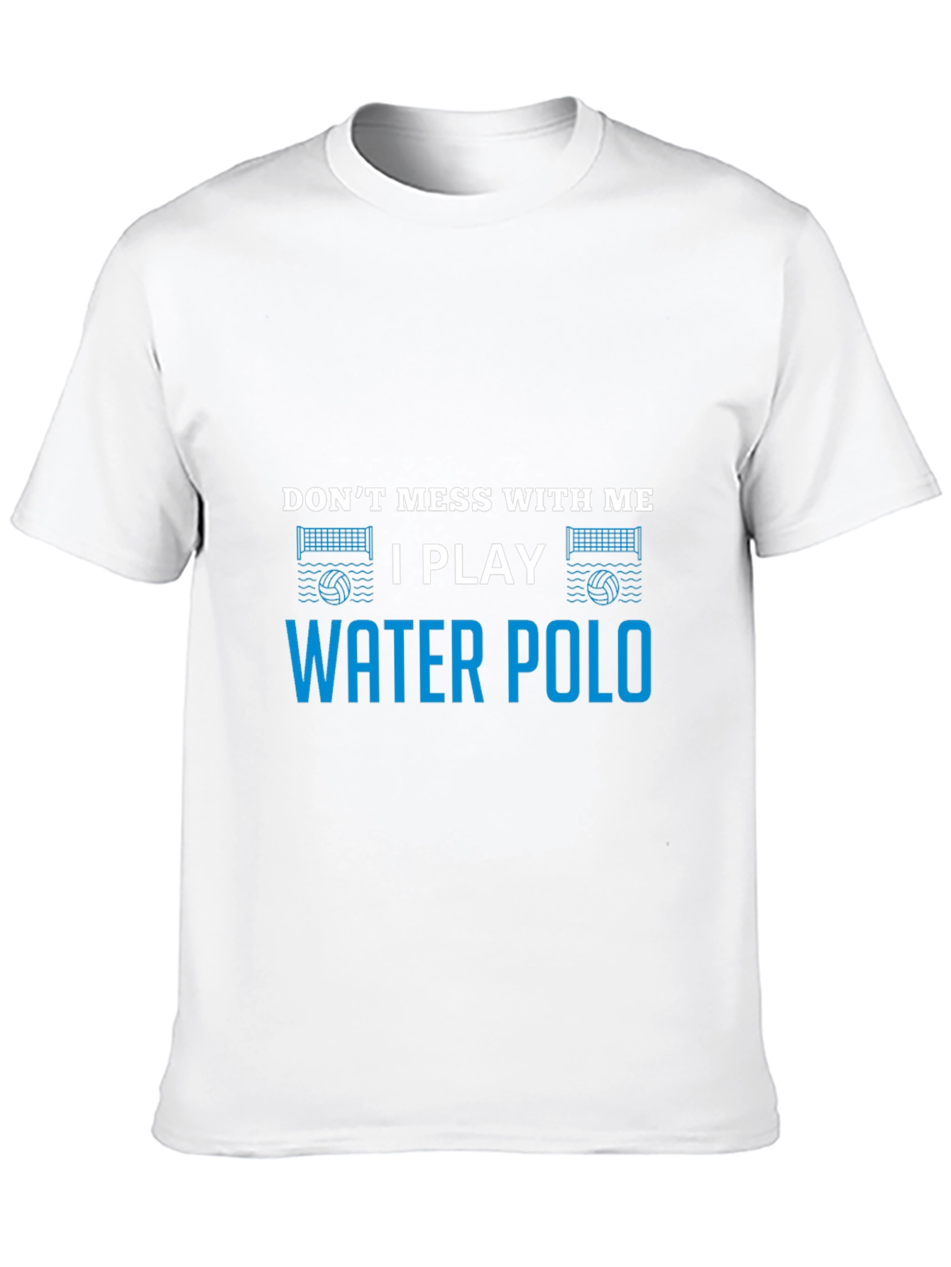Dont Mess Water Polo Black T-Shirt