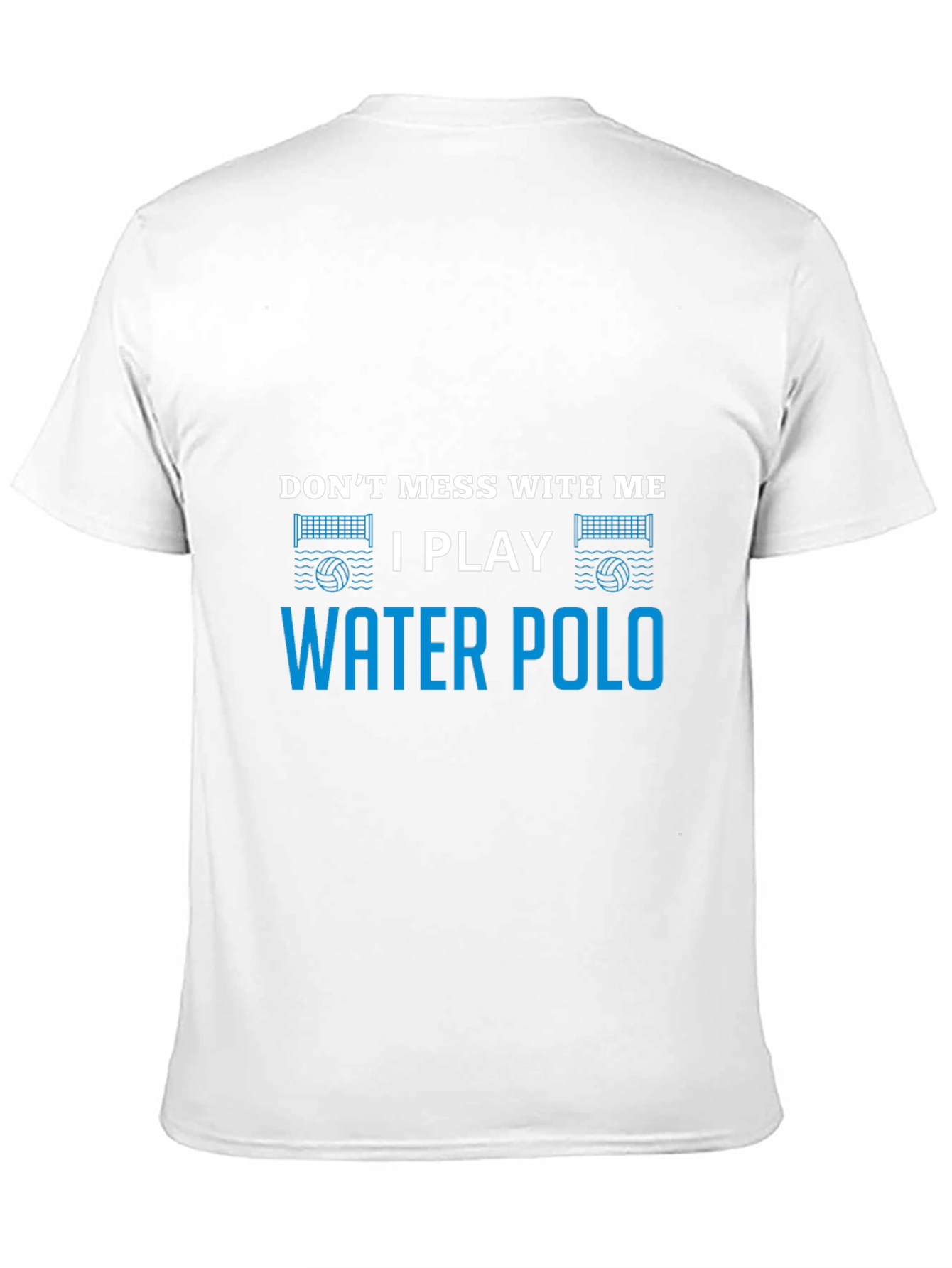 Dont Mess Water Polo Black T-Shirt