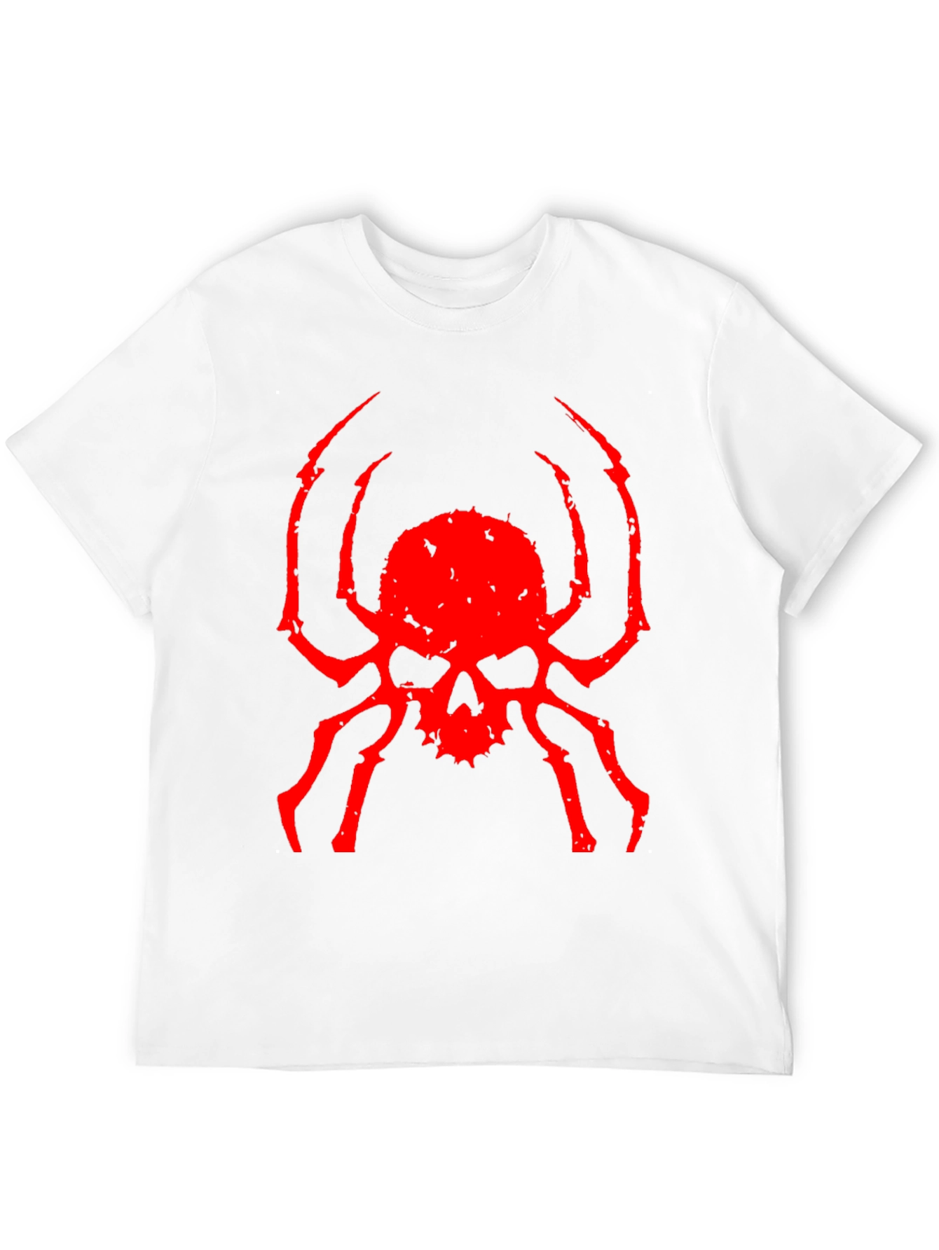 Skull Spider Graphic Tee - Mens Black T-Shirt