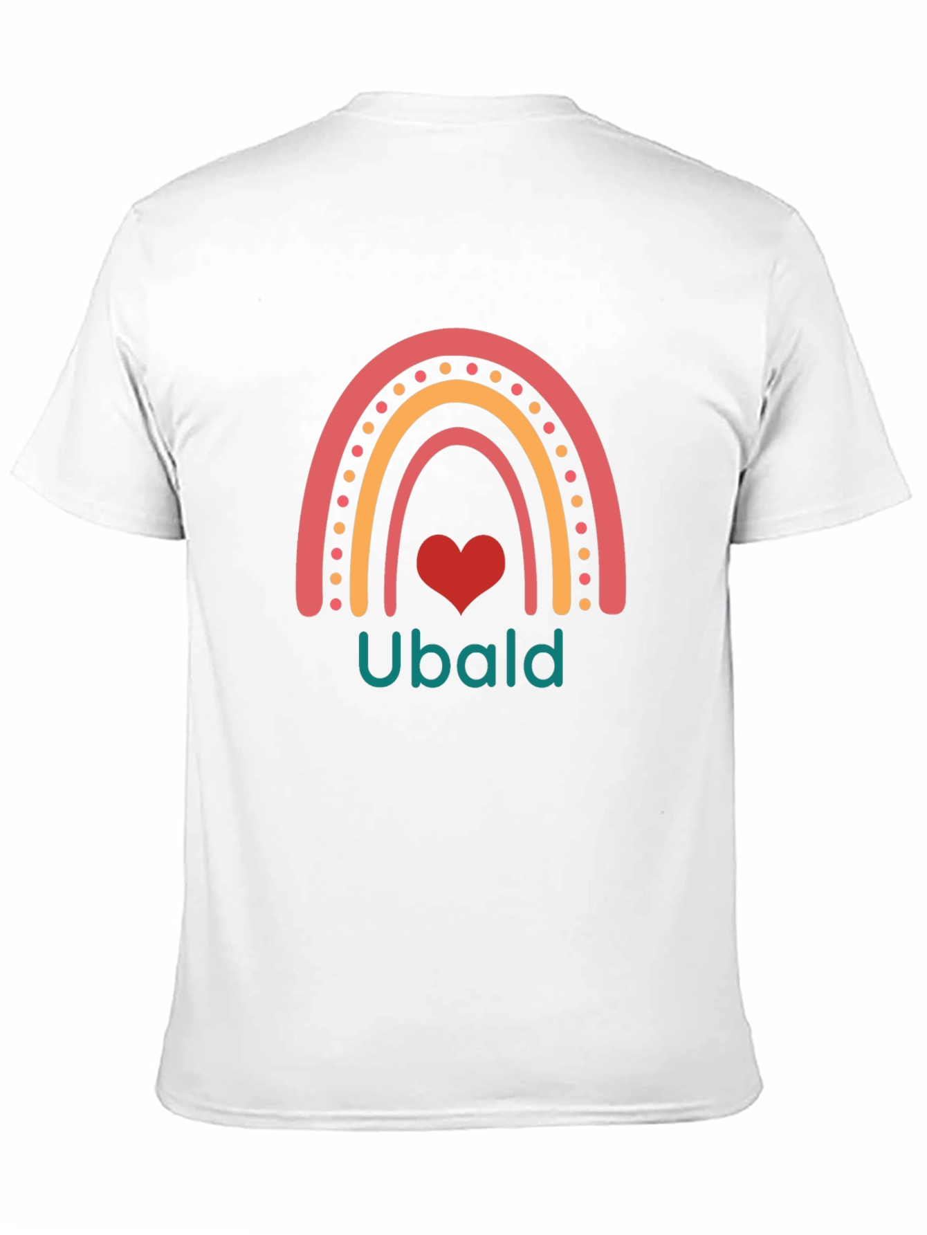 Rainbow Ubald Heart T-Shirt