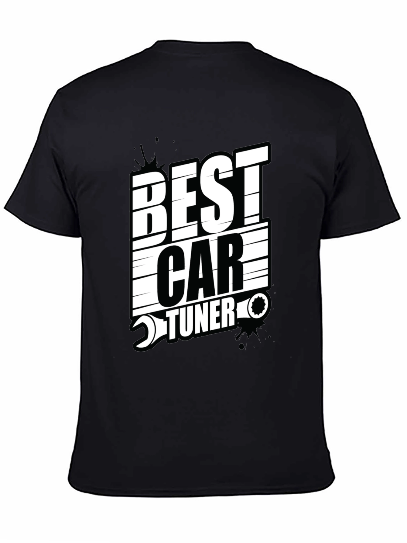 Best Car Tuner Graphic Tee - Black