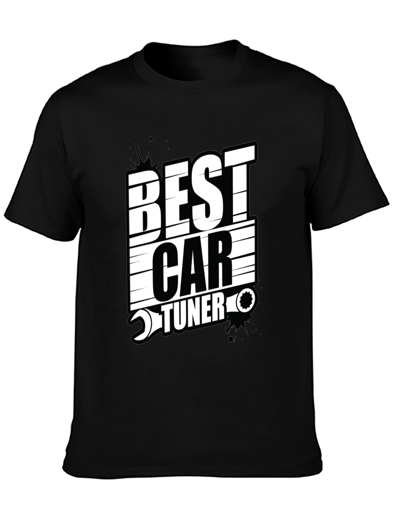 Best Car Tuner Graphic Tee - Black