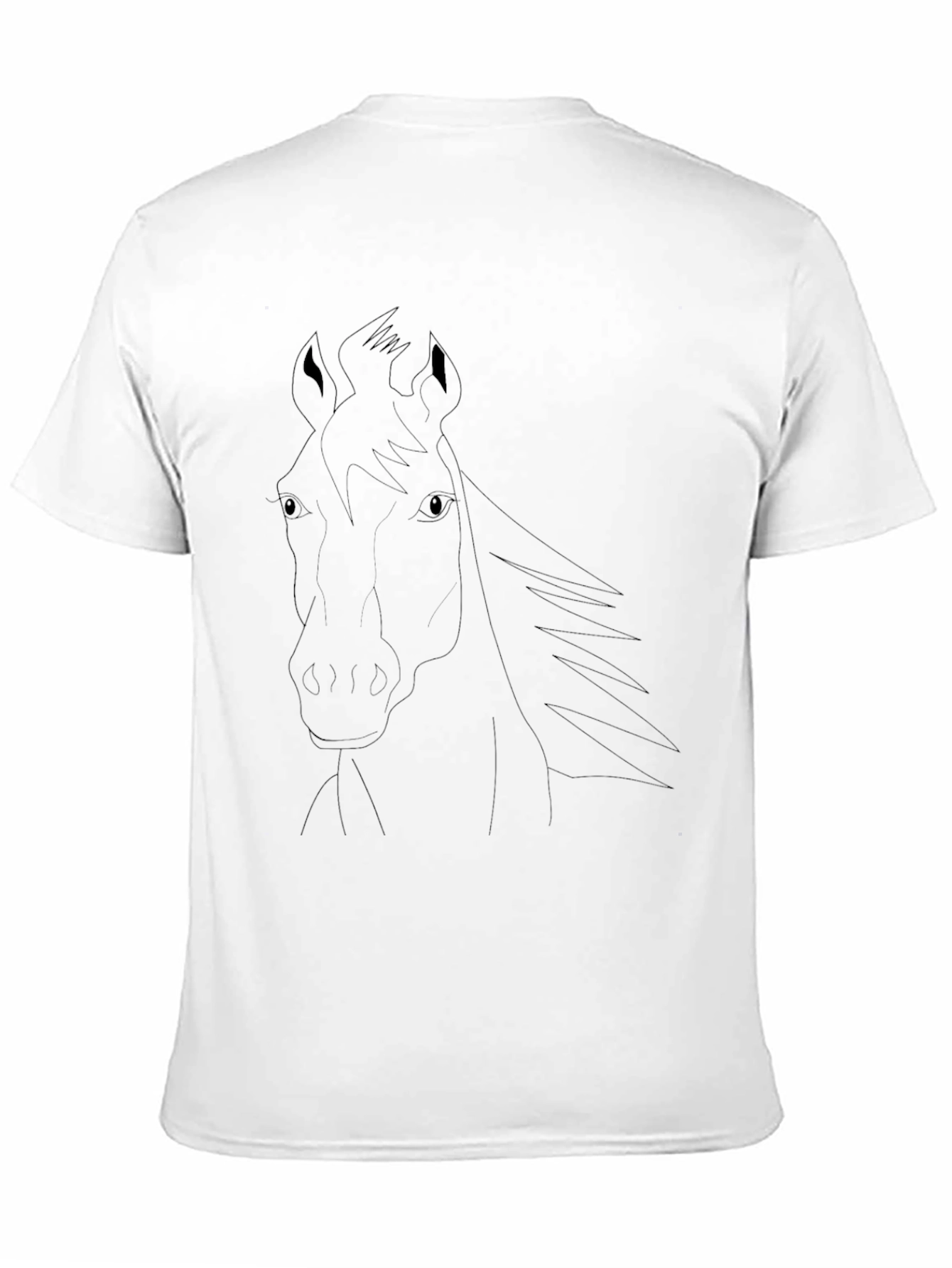 Black Horse Graphic Tee - Unisex Comfort