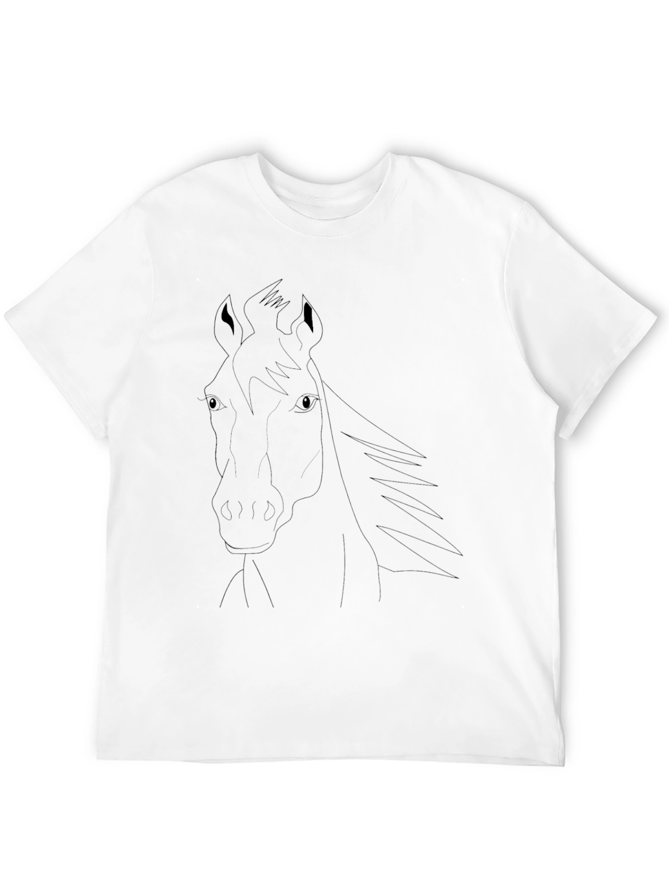 Black Horse Graphic Tee - Unisex Comfort
