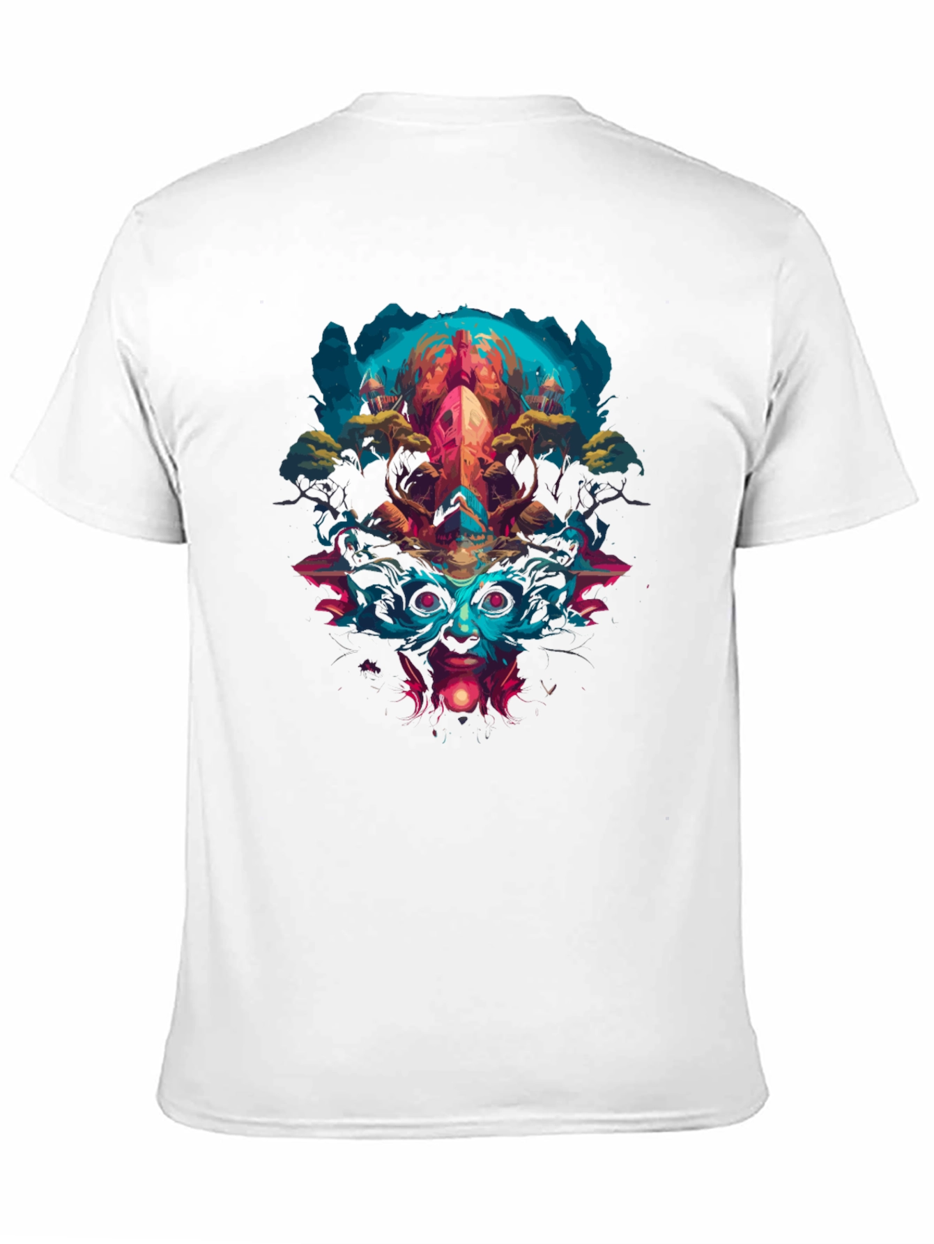 Mystic Creature Graphic Tee - Unique Design
