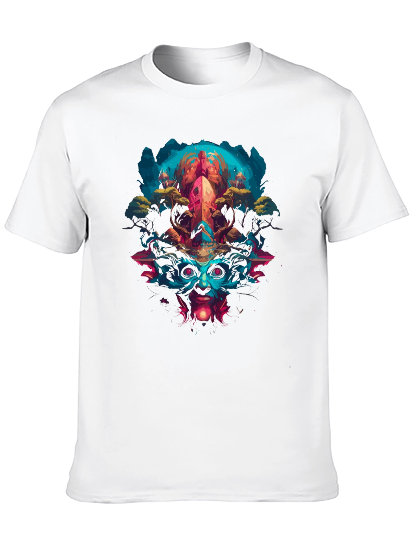 Mystic Creature Graphic Tee - Unique Design