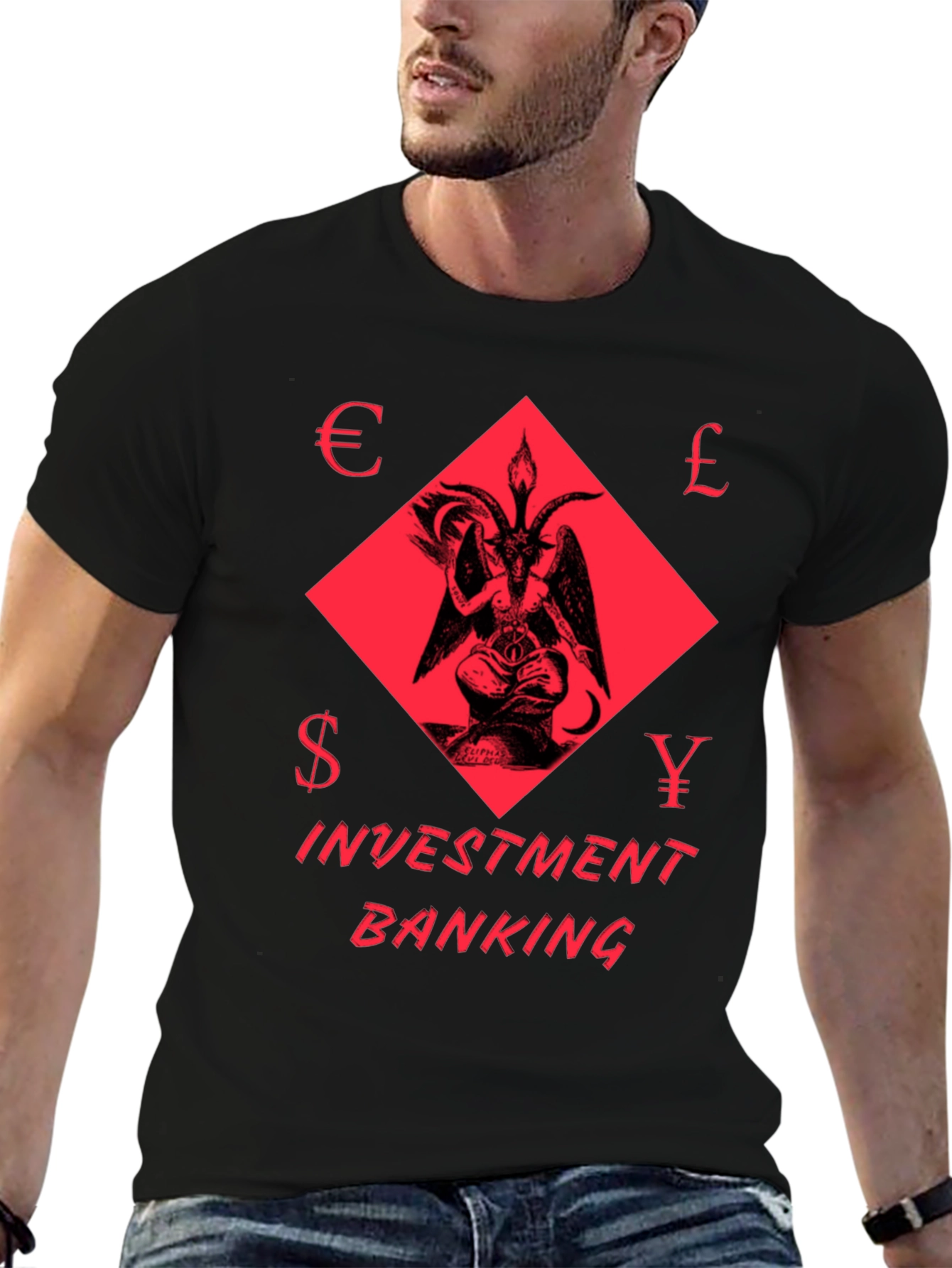 Investment Banking Baphomet T-Shirt