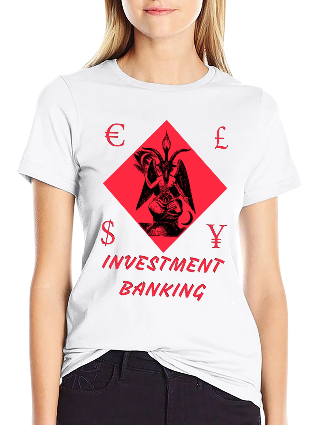 Investment Banking Baphomet T-Shirt
