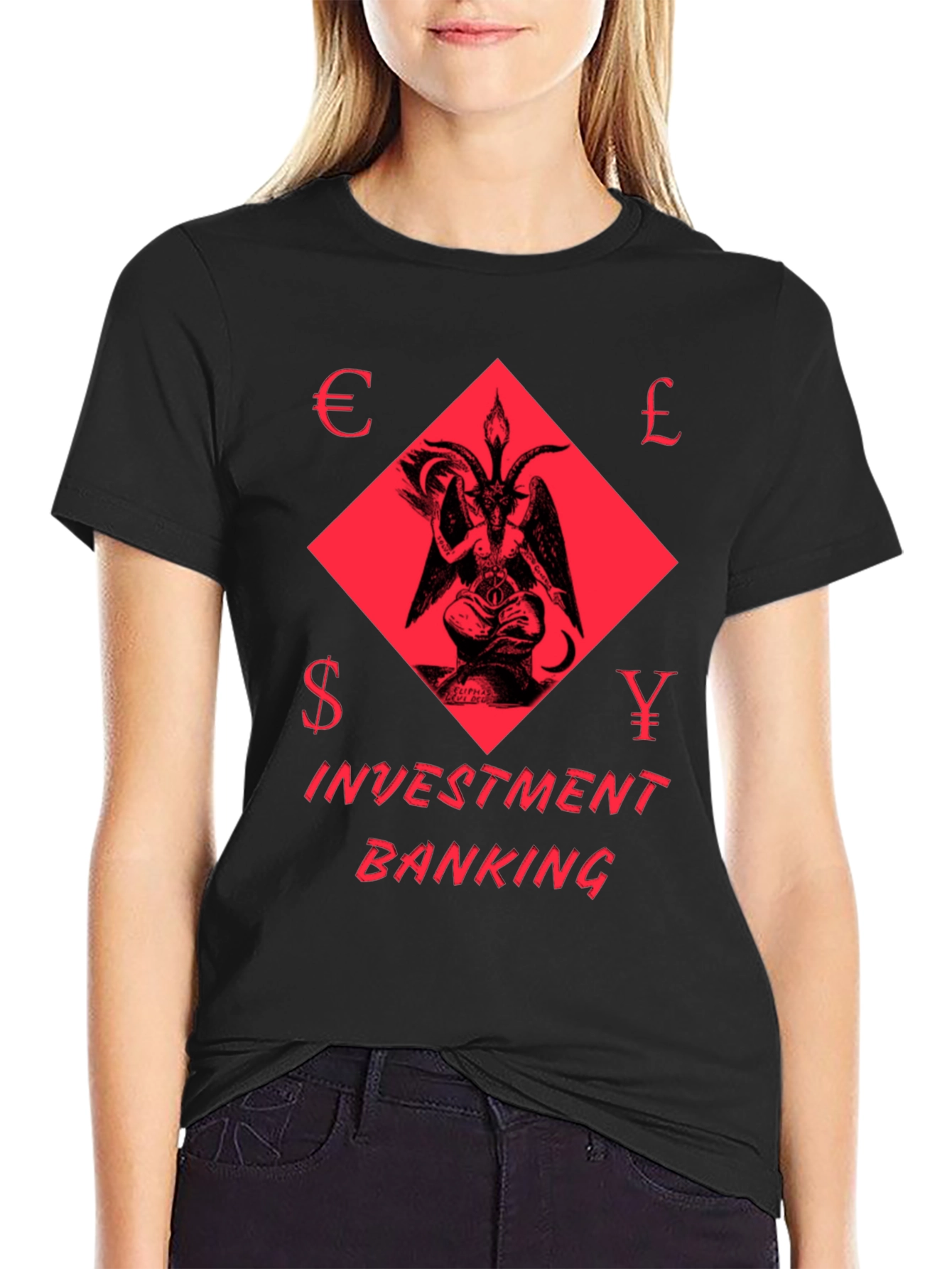 Investment Banking Baphomet T-Shirt