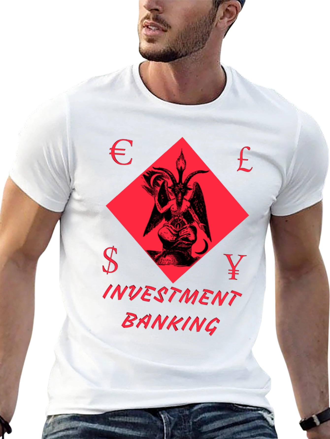Investment Banking Baphomet T-Shirt