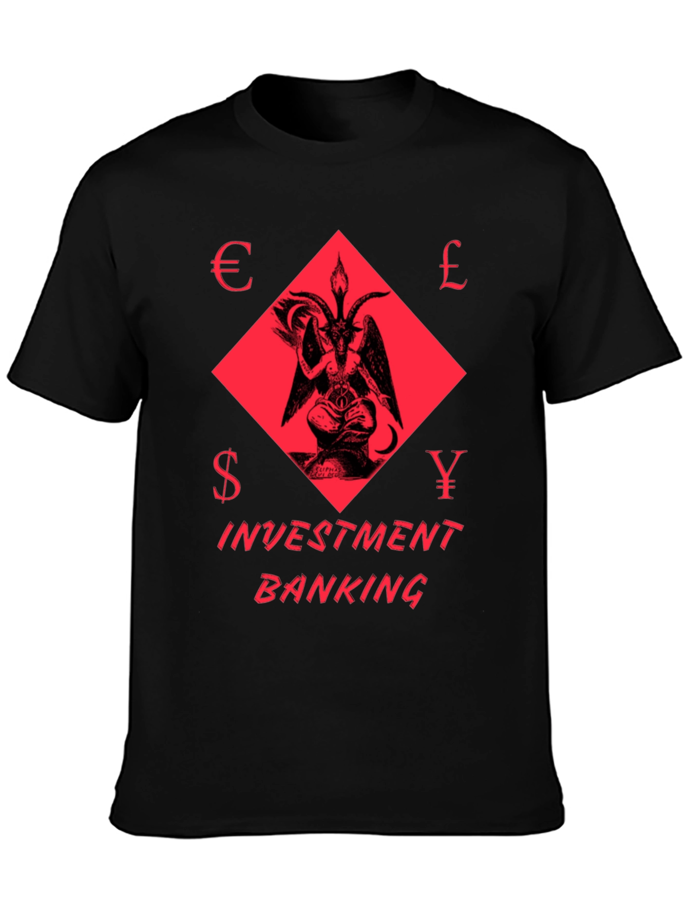 Investment Banking Baphomet T-Shirt
